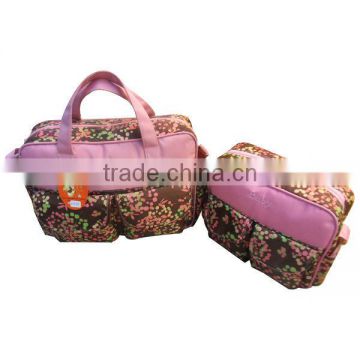 stock fashionable and cheap child-mom mummy bag/diaper bag