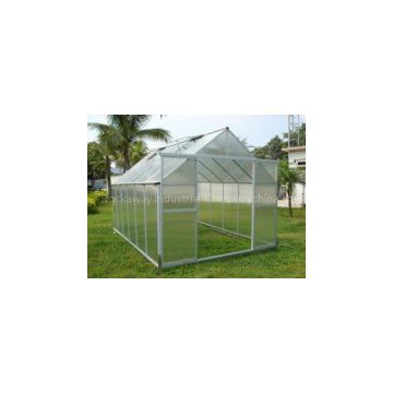 Best 10mm UV Twin-wall Small Size Polycarbonate Hobby Greenhouses 8\' X 12\'  RH0812