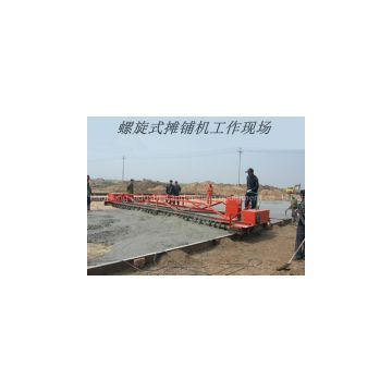 Road dedicated drum roller paver pavement leveling machine