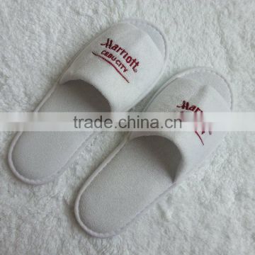 Washable 100% Cotton Hotel Slipper with embroidery
