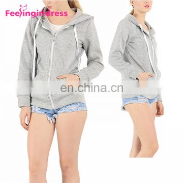 Fashion Autumn And Winter Oversized Streetwear Sweater Zip Up Hoodie