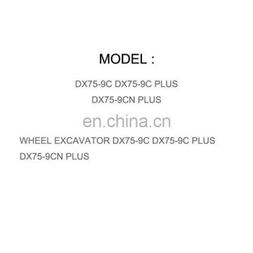 DIESEL ENGINE PARTS PLUG K9004833 FIT FOR WHEEL EXCAVATOR DX75-9C DX75-9C PLUS DX75-9CN PLUS