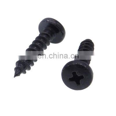 zinc plated sheet metal PH pan head cross recessed pan head self tapping screws