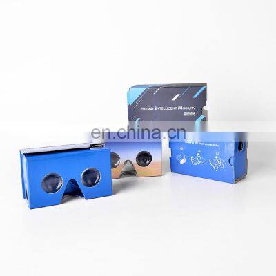 Custom cardboard virtual reality goggle box gaming 3d vr headset packaging box