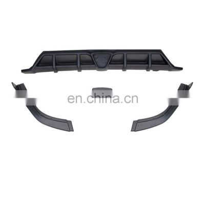For Volkswagen cc2019-2020 high quality wholesale price carbon black rear lip rear shovel rear corner car surround kit