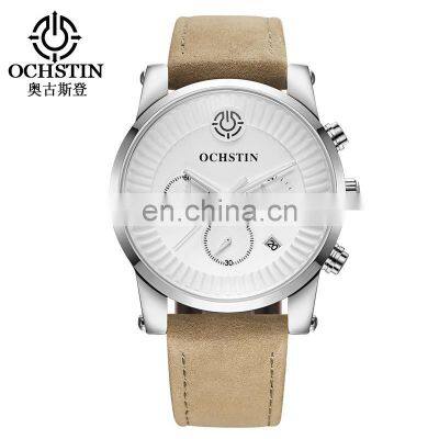 OCHSTIN GQ052C men High Quality Quartz Movement Hand Watch Waterproof Alloy Analog New Fashion Wristwatches