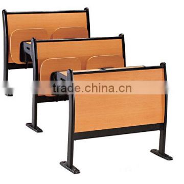 Wooden metal good price school desk with chair classroom furniture TC003-E