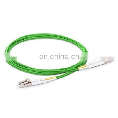 LC UPC to LC UPC Duplex 2.0mm LSZH OM5 Multimode Wideband Fiber Optic Patch cord Cable