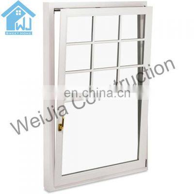 Cheap house windows for sale Aluminum tilt turn window Parts glass window factory