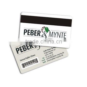 promotional pvc barcode card