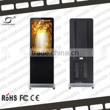 26" floor stand led display screen hd sdi player led usb flash drive video player card led commercial advertising display