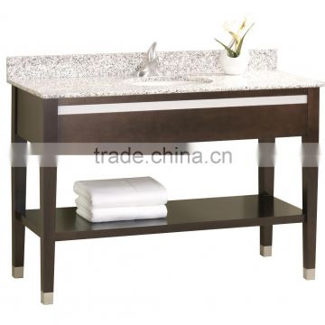The high quality waterproof wooden hotel bathroom vanity cabinet (YSG-070)