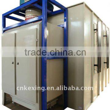 electrostatic powder coating booth