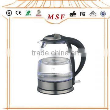 Portable 4 minutes Fast Boil 1.7L Electric Glass Kettle