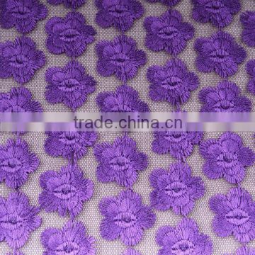 Mesh bottom little flower water soluble embroidery lace