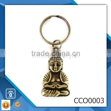 alibaba china supplier metal buddha keychain jewelry