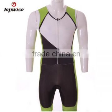 Sublimation print breathable quick dry triathlon bike clothing