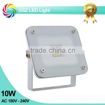 GSZ 10W energy saving ultra thin led outdoor flood lighting with 2 years warranty