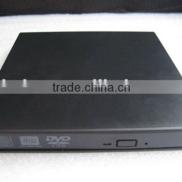 USB2.0 DVD RW DVD Rewriter Eight Colors Available Black