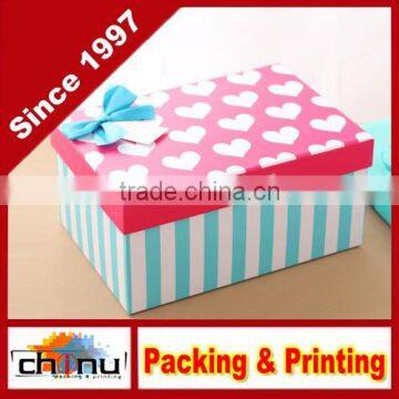 OEM Customized Printing Paper Gift Packaging Box (110240)