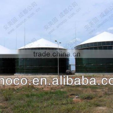 Amoco Biogas Storage Tank on Digester for Biogas Plant / Electricity