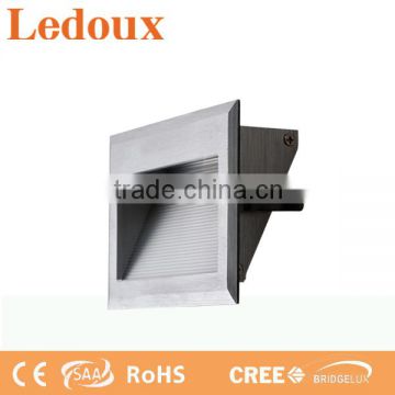 New product LED recessed wall light/step light/stair light 1W CREE