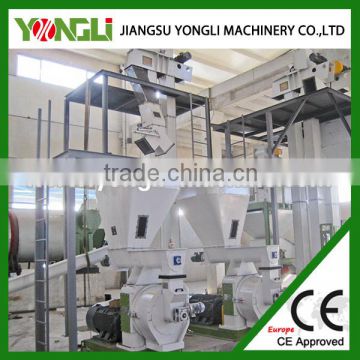 CE certified full automatic + high quality wood pellet production line with low price
