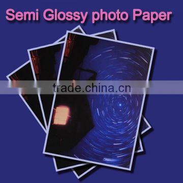 160s factory direct sale inkjet semi glossy Photo Paper a4 size glossy inkjet photo paper