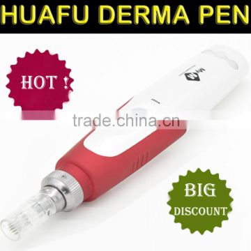 Huafu 2016! skin whitening and face lift micro needle derma skin pen