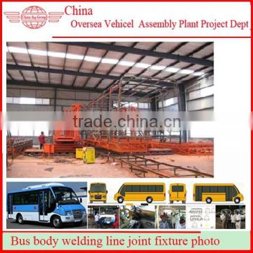 China Buses and Bus SKD CKD Parts Assembly Equipment in Nigeria