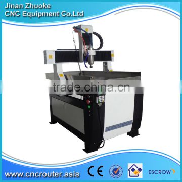 2200W Small Desktop CNC Router Engraving Machine For Metal Wood Arcylic With DSP Offline Control Water Tray X(600MM)*Y(900MM)