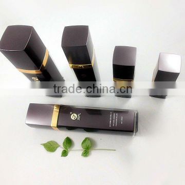 High Quality Square Acrylic Bottle with Pump for cosmetics