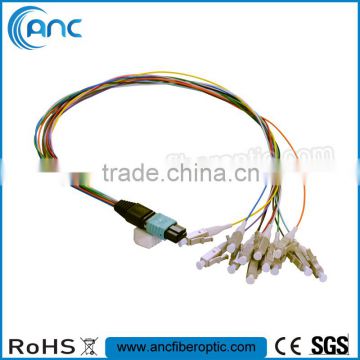 High-Quality 12F MPO-LC Hareness Fiber Optic Patch Cord