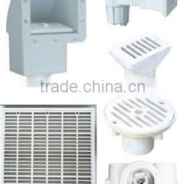 Pool fitting accessories ABS swimming pool main drain