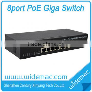 8 Ports Gigabit Ethernet Switch / 8 Ports 10/100/1000M Portable Network Switch/ Small Network Switch for Soho