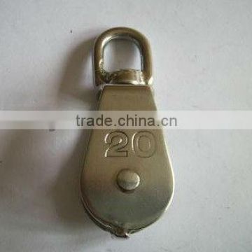 stainless steel wire rope pulley