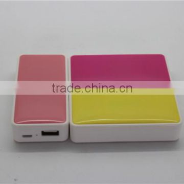 Shenzhen supplier newest top quality 5000mAh power bank with 18650 battery