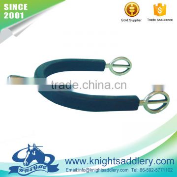 English SS Rubber Coated Band Spurs