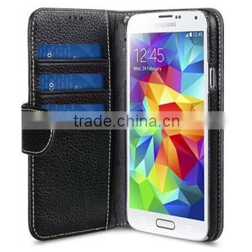 Wholesale newly design case,Leather case,wallet case for Samsung Galaxy S5