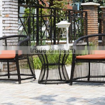 Chinese Style Simple And Low Price Rattan Round Tea Table furniture Comfortable And Sweet Style Coffee Shop Chairs And