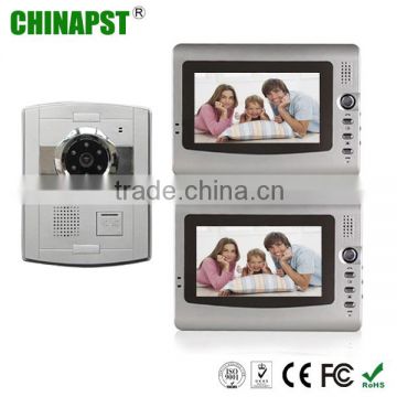Best selling 7 inch LCD monitor Handsfree color home Video Door Bell intercom system for villa PST-VD906C