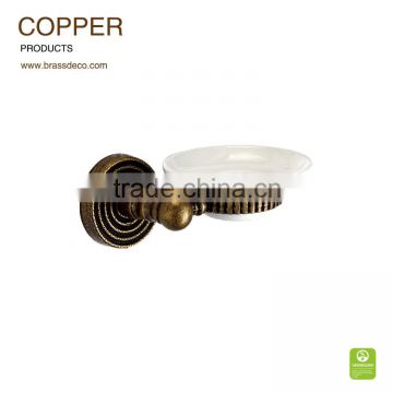 European design golden plated LU106 OB copper soap dishes