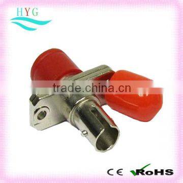 Red plastic hat 3,5,10db Simplex&Duplex fiber optic ST-FC hybrid Zirconia&bronze adapter/adaptors in telecommunication network