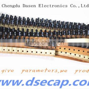 CD71 CD110 super capacitor 10V 2.2uf aluminium electrolytic capacitor fan capacitor super capacitor parameters as your request