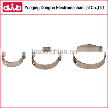 stainless steel pipe fitting one ear clamp