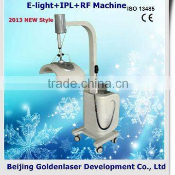 2013 Hot Selling Multi-Functional Beauty Permanent Equipment E-light+IPL+RF Machine E-light Epilator Anti-aging