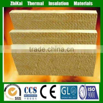 fireproof insulation 80kg/m3 rock wool acoustic wall panel