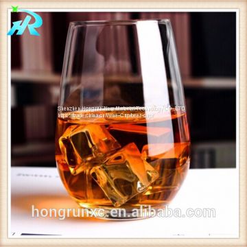 FDA Certification and Eco-Friendly Feature Plastic Drinkware Type stemless wine glass