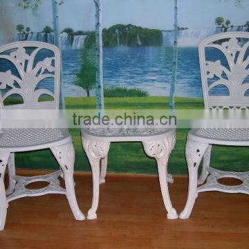 Outdoor Leisure Plastic Coffee Table and Chair
