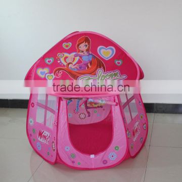 Cute Girls Play Tent Pink Indoor Tent For Kids
